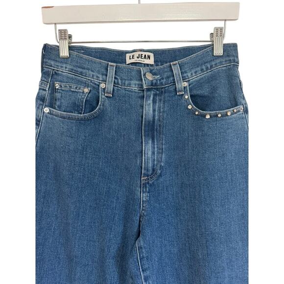 LE JEAN MIA RELAXED STRAIGHT JEANS DESERT CRYSTAL - Picture 7 of 10